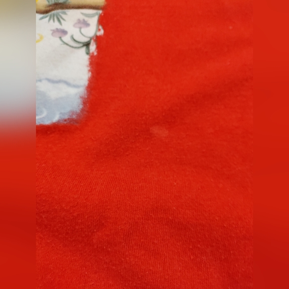 Vintage 90s Disney Store Winnie The Pooh Smile Men's Tee Shirt XL Red USA Made - Picture 5 of 8